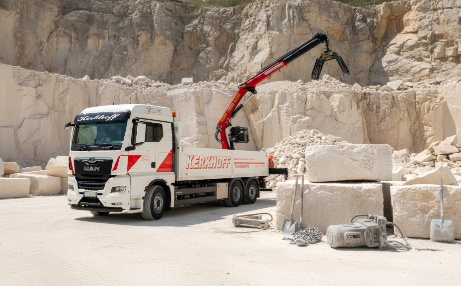 Kerkhoff Transporte - Baustoff Transport Nordwalde Kalksandsteintransporte1