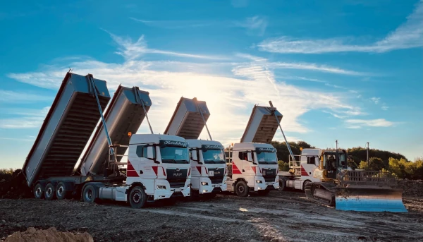 Kerkhoff Transporte - Baustoff Transport Nordwalde Kipper